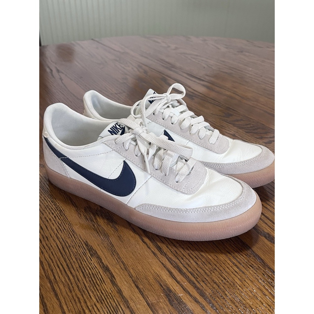 Nike Killshot 2 Leather Sneakers Mens 7.5 Sail Midnight Navy Gum 432997-107